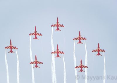 Suryakian Aerobatics Team HAL HJT-16 Kiran Mk.2 Trainer