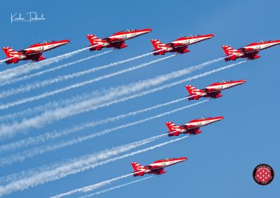 Suryakian Aerobatics Team HAL HJT-16 Kiran Mk.2 Trainer